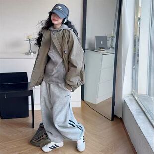 女童棉服秋冬装2025新款儿童韩版洋气二棉夹棉外套女大童加厚棉衣