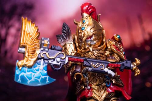 图拉真 战锤 星际系列 第三方人仔工厂 拼插积木 玩具 兵人