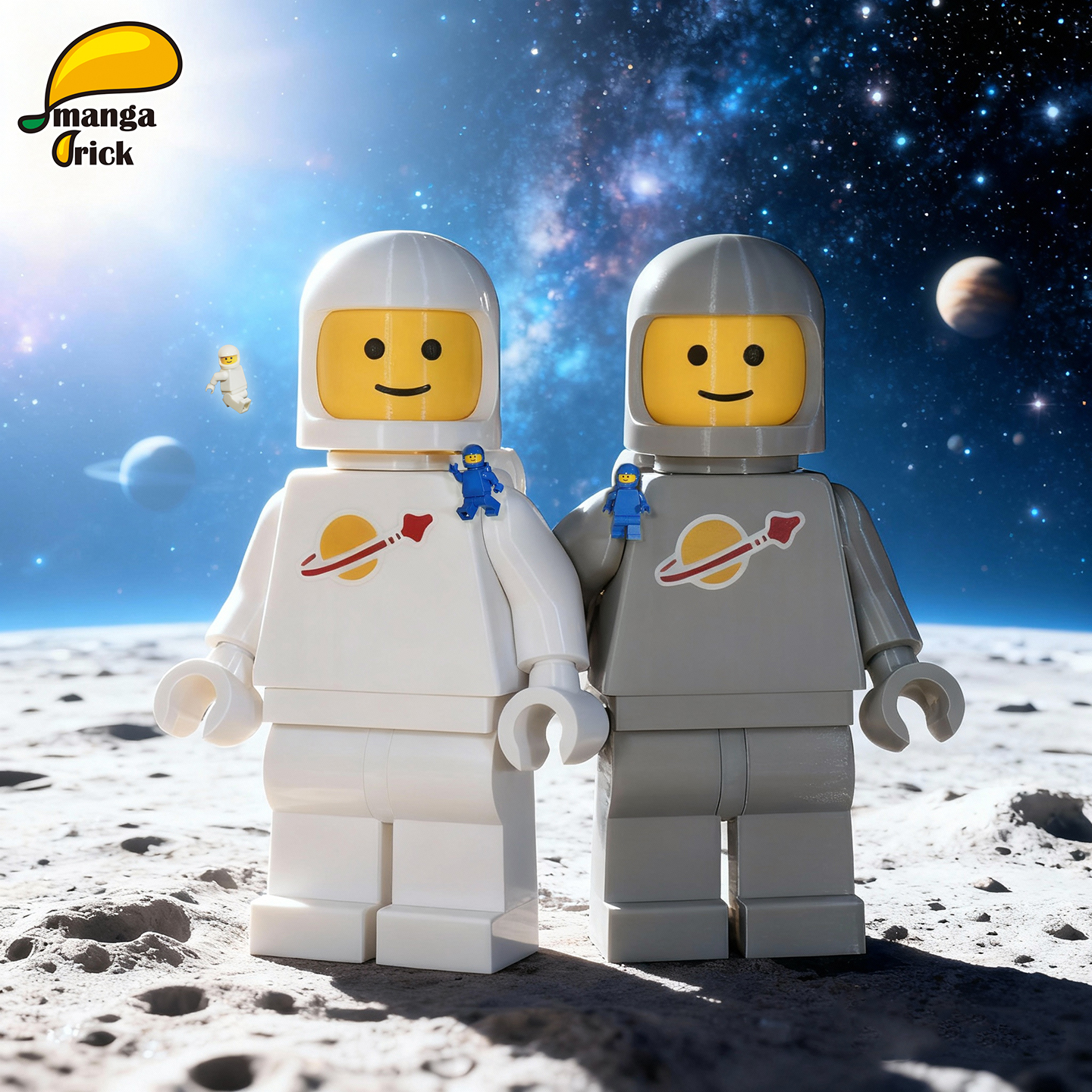 【十倍全开模巨型人仔】 芒果 乐宜乐 第三方 宇航员 太空人