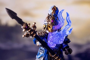 第三方 人仔工厂 三国系列 夏侯惇 拼插积木 人仔玩具