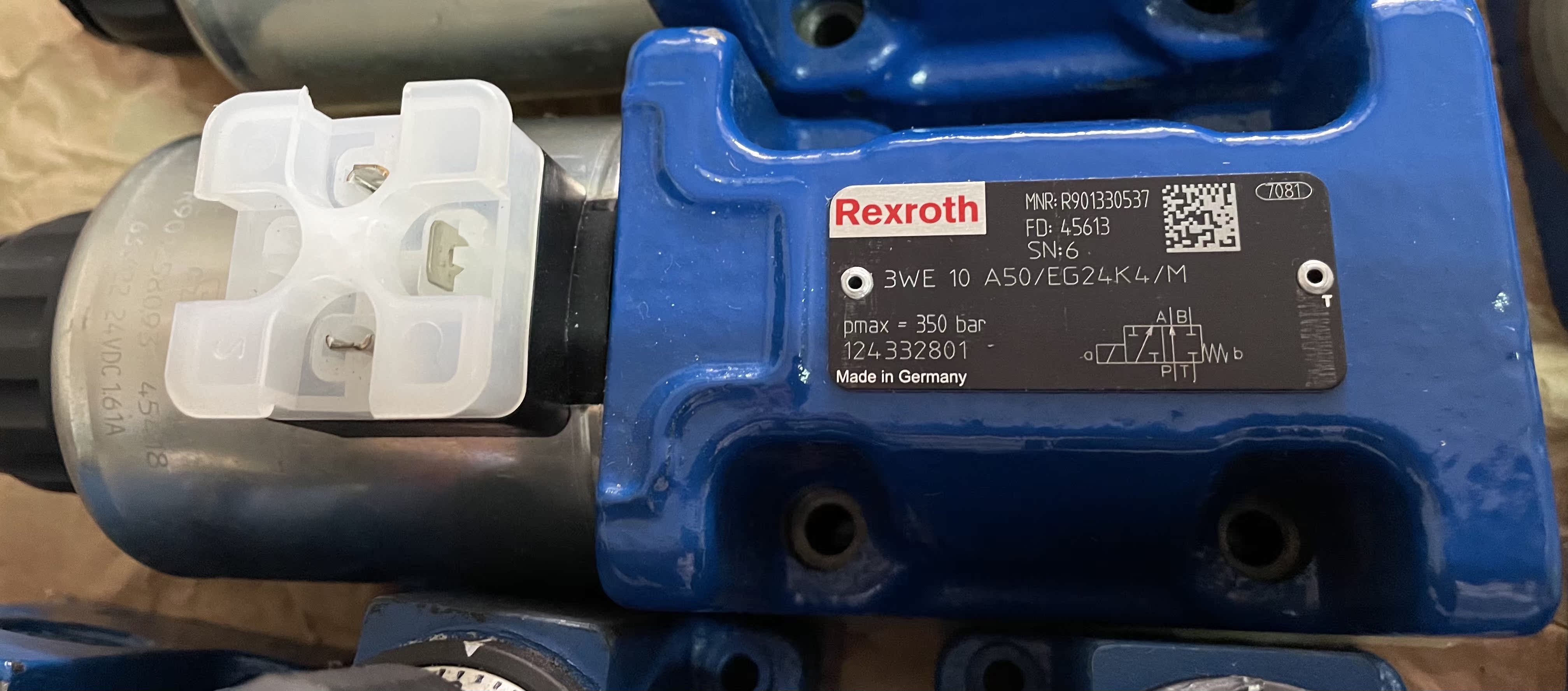 REXROTH R901330537 3WE10A50/EG24K4/M