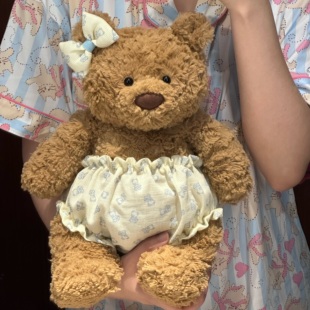 巴纳布斯猪手作娃衣jellycat衣服棉质 巴塞罗熊花苞裤 内裤