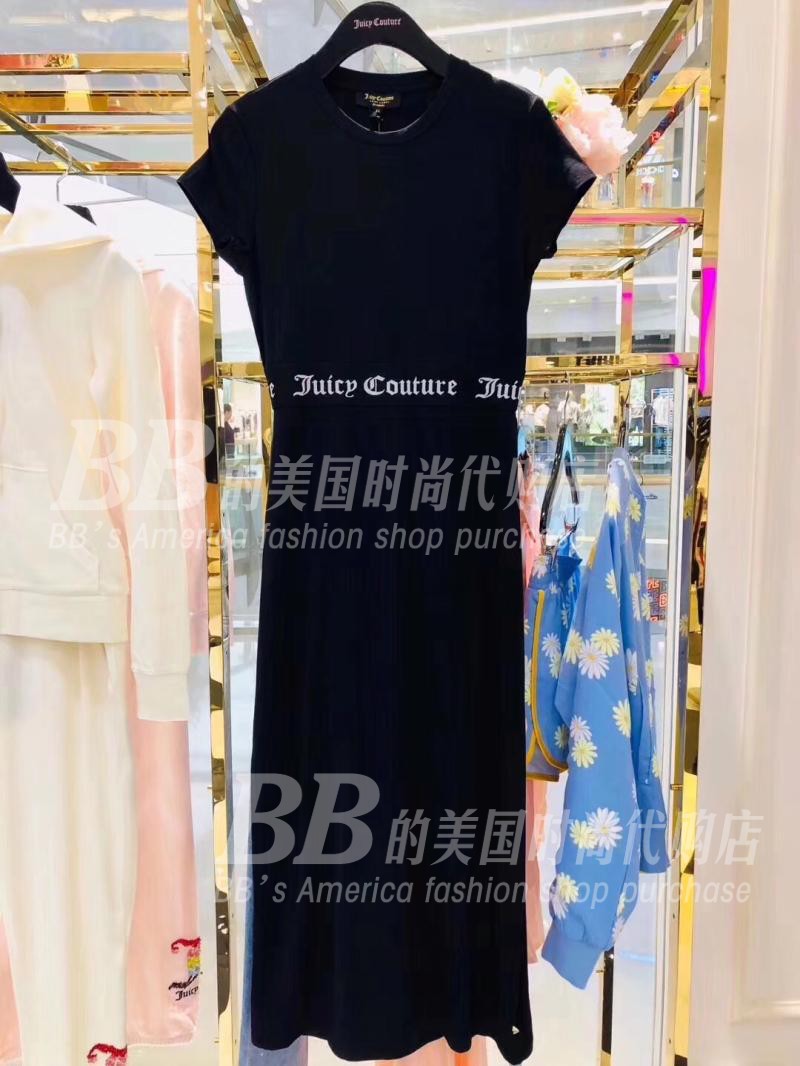 ÕÛ ÃÀ¹úÕýÆ·´ú¹º Juicy Couture 18ÏÄ Äª´ú¶û×Öĸӡ»¨ ¶ÑüÁ¬ÒÂȹ