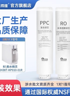 乐博维适配科勒小精灵净水机器32438T-KP010-01R台式饮水机滤芯