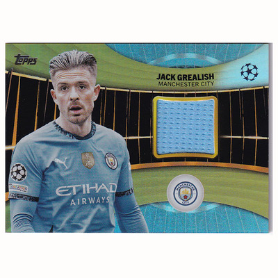 球星卡 曼城 50编球衣物料 2024-25 Topps UCC 格拉利什