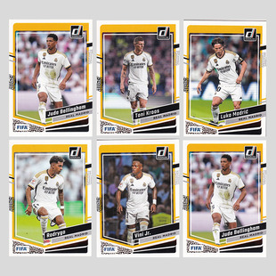 球星卡 皇马 2023-24 donruss贝林厄姆 莫德里奇 克罗斯 维尼修斯