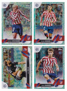 球星卡 格列兹曼 莫拉塔 奥布拉克 2022-23 topps 欧冠 碧玉 马竞