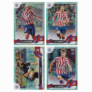 球星卡 格列兹曼 莫拉塔 奥布拉克 2022-23 topps 欧冠 碧玉 马竞