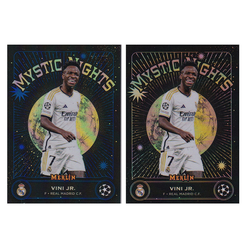 球星卡 维尼修斯 75编 神秘之夜 2024 topps 梅林 皇马