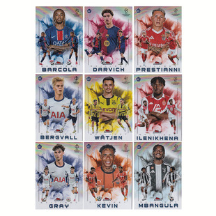 达尔维奇 巴尔科拉 至臻技艺 2025 finest 球星卡 Topps 贝里瓦尔