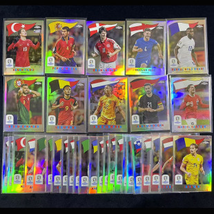 球星卡 国旗特卡 2024欧洲杯 Topps 赖斯 B费 劳德鲁普 伊尔迪兹