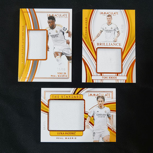 球星卡 莫德里奇 克罗斯 维尼修斯 99编 球衣 2023-24 IMM 皇马