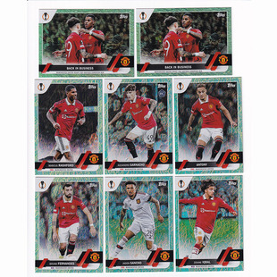 球星卡 2022-23 TOPPS 碧玉 曼联 拉什福德 加纳乔 安东尼 B费