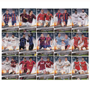 球星卡 双人特卡 2022-23 topps 哈兰德 穆夏拉 孙兴慜 维尼修斯