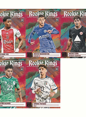 球星卡 费里 帕丰迪 华盛顿 RC新秀 红平行 油画 2023-24 donruss