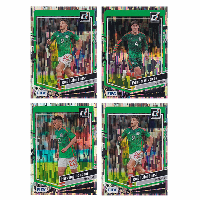 球星卡 墨西哥 瀑布折 FIFA 2023-24 donruss 希门尼斯 洛萨诺