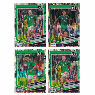 球星卡 墨西哥 瀑布折 FIFA 2023-24 donruss 希门尼斯 洛萨诺