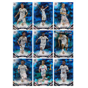 球星卡 皇马 蓝碎冰折 2023-24 Topps 克罗斯 贝林厄姆 莫德里奇