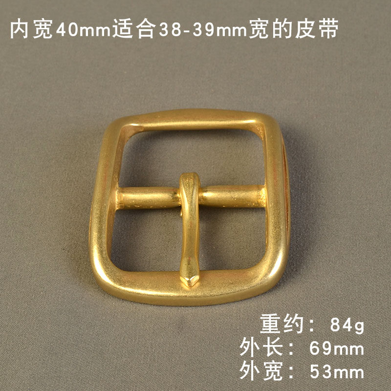 남성용 솔리드 순수 황동 바늘 여성용 일본 바늘 버클 바지 벨트 벨트 버클 헤드 버클 벨트 버클 헤드 버클 액세서리 38