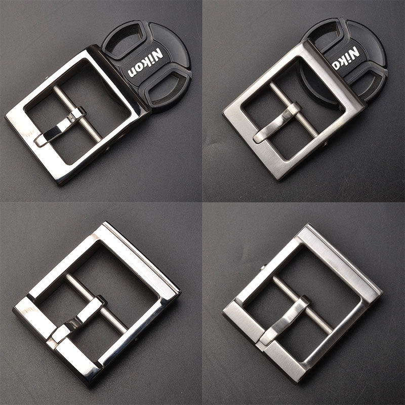 304不锈钢风尘皮带头日字针扣皮带扣卡子扣头可拆卸腰带头配件4.0