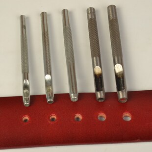 皮革打孔工具 圆冲子 皮带冲 皮具打孔冲 开孔器 打眼器 打洞器