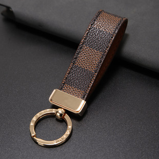 汽车钥匙扣精致女男高级车挂件适用于奔驰宝马沃尔沃车钥匙挂绳