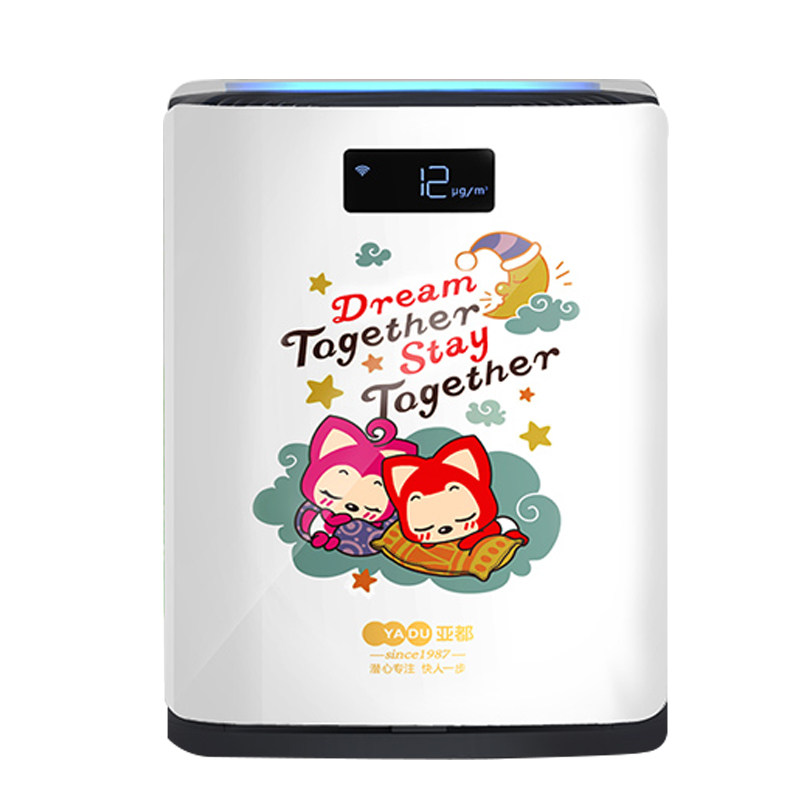 亚都空气净化器KJ350G-S3D家用静音智能杀菌除甲醛雾霾烟尘PM2.5