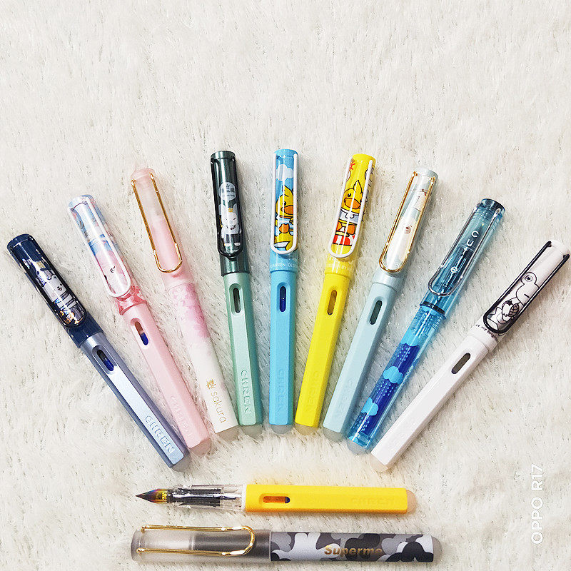 传人正姿可擦钢笔摩易擦磨热易消 自带有钢笔专用擦 方便省事包邮