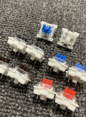 高特矮轴机械键盘超薄轴体短键程半高打字快速输入MX插拔红轴S200