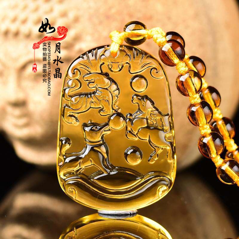 虎马狗三合贵人吊坠钥匙扣