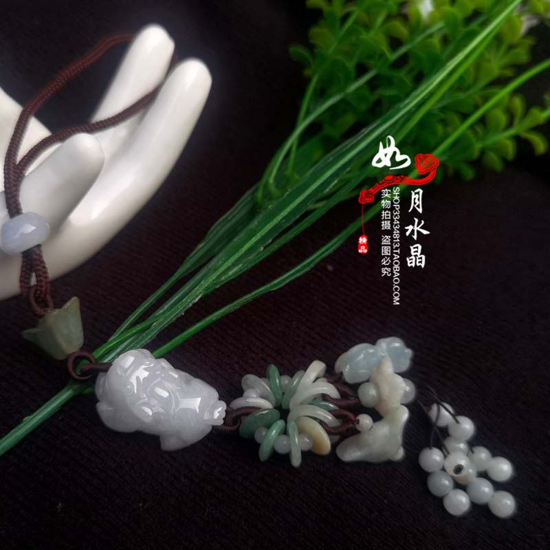 翡翠玉貔貅葫芦平安扣招财