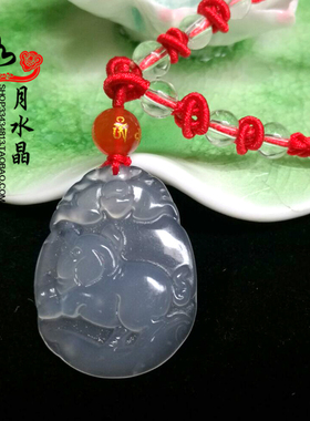 2025年属猪本命年聚财平安吉祥物紫珠承运属虎金猪呈祥吊坠463