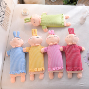 儿童枕头荞麦皮枕芯1 6岁小女孩3卡通纯棉枕套小米壳可爱玩具抱枕