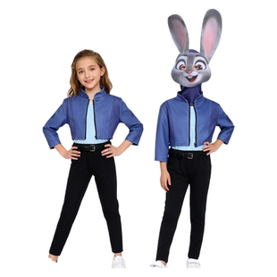 疯狂动物城朱迪cos服Zootopia 2兔子警官尼克狐cosplay圣诞节服装