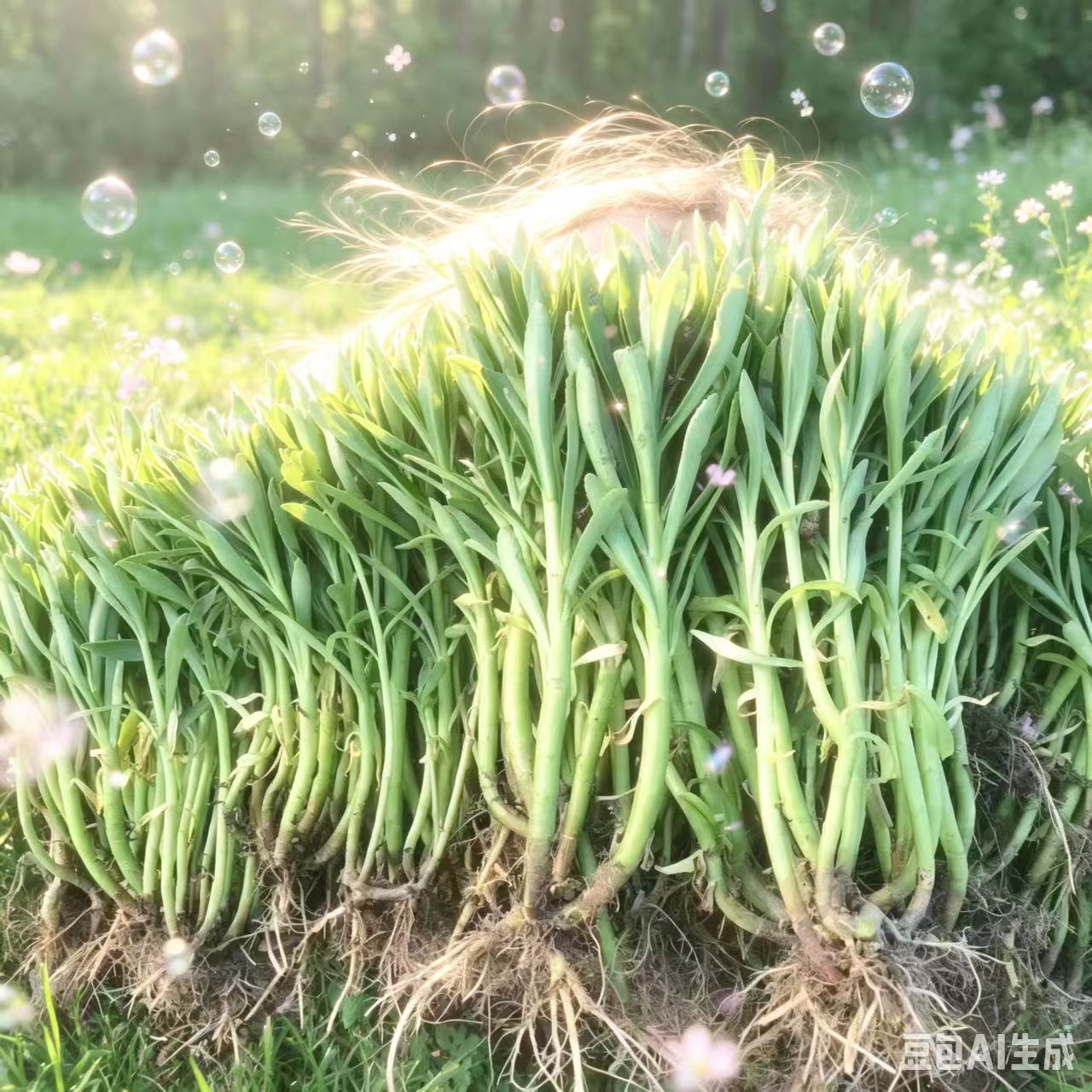 南宫养心菜苗盆栽室外