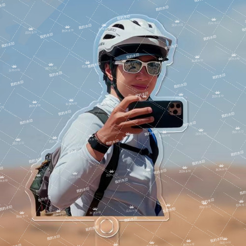 明星物料周边王一博亚克力打卡棒高颜值可爱拍照打卡谷子应援