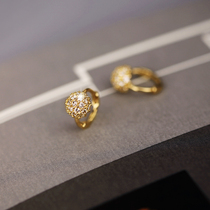 14k Gold Earrings South Korea 14K pure gold Earbone Earrings temperament exquisite group Earrings female 142278