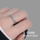 女款 s925纯银戒指复古个性 饰品 麻花开口指环时尚 编织纹指环韩版