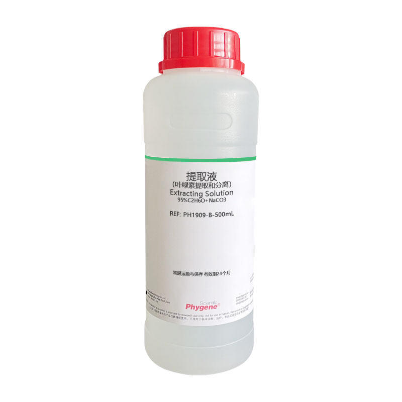 层析液 提取液 叶绿素的提取分离高中实验 植物色素分辨 500ml