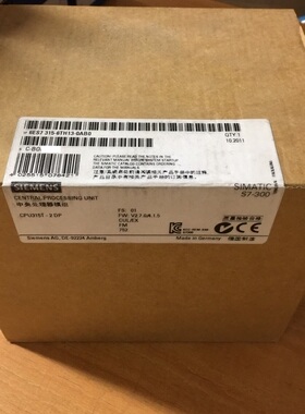 西门子全新原装正品全新PLC模块 s7-300 6ES7315-6TH13-0AB0现货