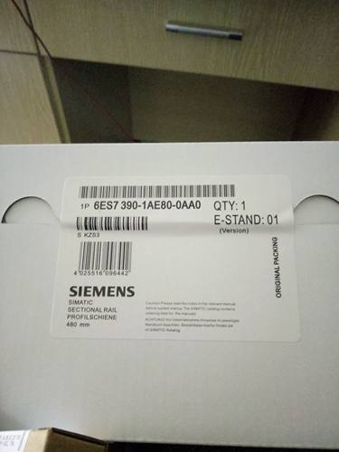 西门子原装正品S7-300导轨DIN480mm 6ES7390-1AE80-0AA0