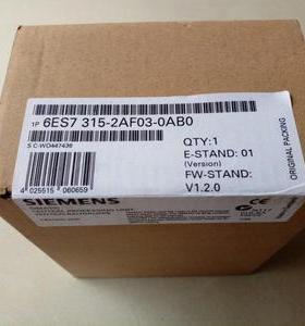 6ES7 315-2AF03-0AB0 西门子plc300 cup 6ES7315-2AF03-0AB0
