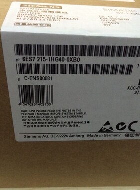 西门子6ES7215-1BG40-0XB0-CPU模块6ES7215/217-1AG40/1HG40-0XB0
