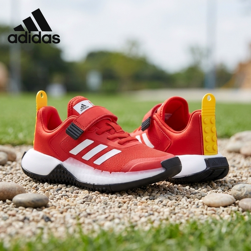 adidas阿迪达斯中小童低帮跑步鞋