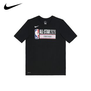 Nike耐克青少年  开学季NBA联名款全明星Chicago印花速干运动短袖