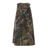 EAM STUDIO废土风半裙小众迷彩印花半身长裙女式 praying裙子a字裙