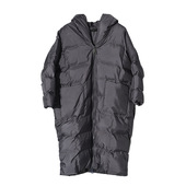 EAM 加厚御寒连帽外套面包服 宽松棉服女中长款 STUDIO冬季 欧货大码