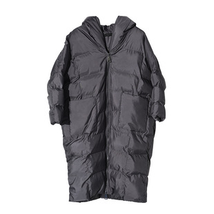 宽松棉服女中长款 欧货大码 加厚御寒连帽外套面包服 STUDIO冬季 EAM