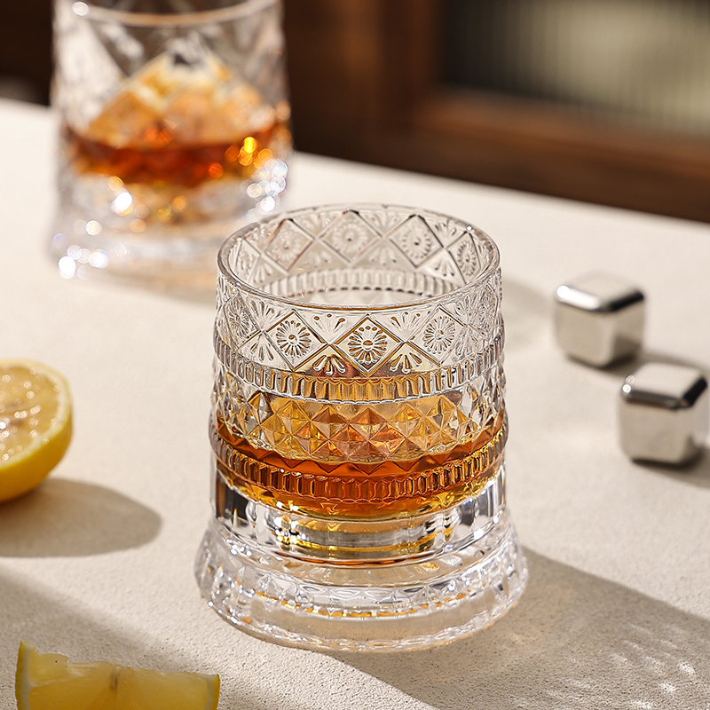 熊谷组网红旋转玻璃杯