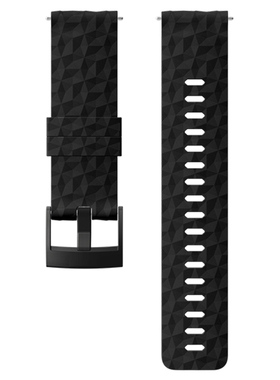 24mm颂拓斯巴达硅胶快拆表带适用SUUNTO户外baro松拓9颂拓D5颂拓7